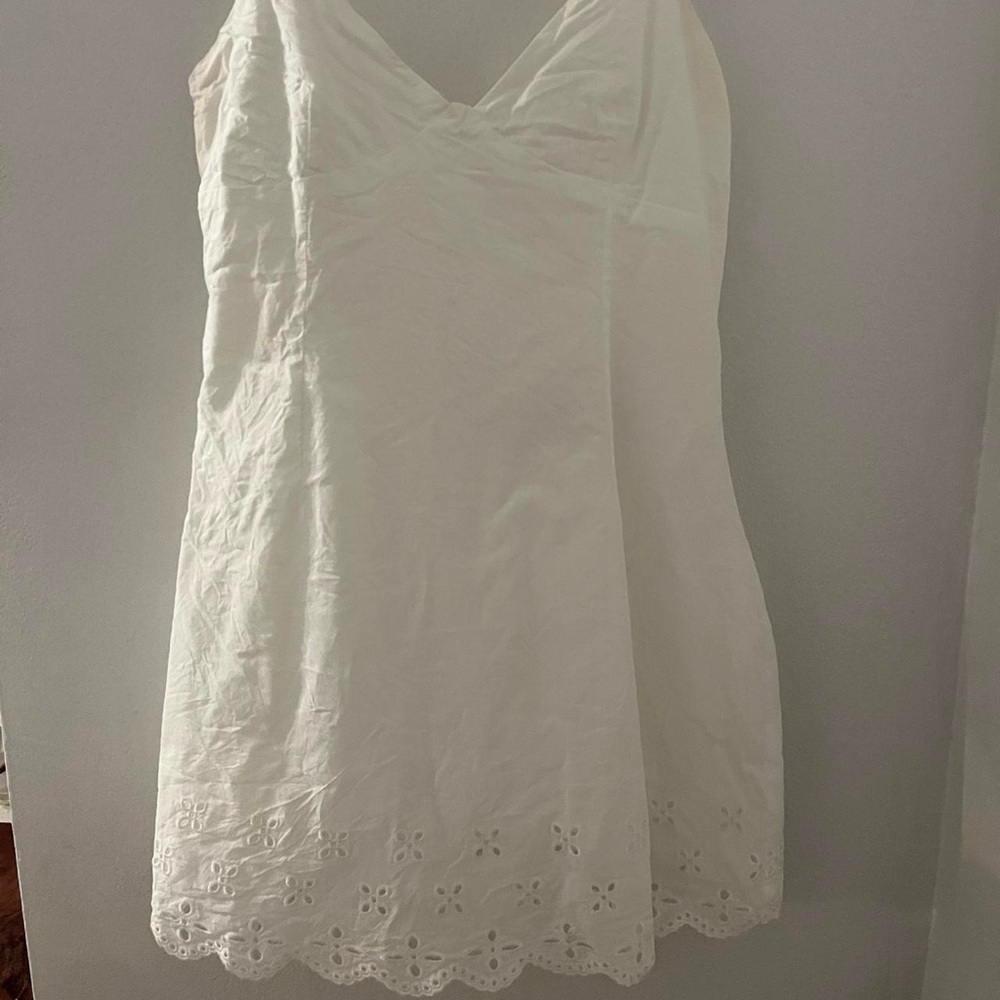White Fox Boutique Elegant White Mini Dress